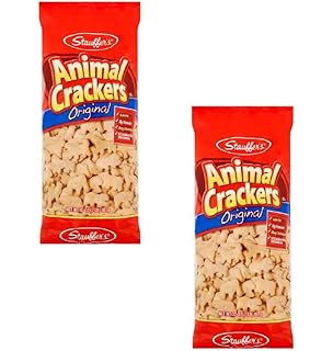 Stauffers Original Animal Crackers 24 Oz Bear Jug 2 Containers
