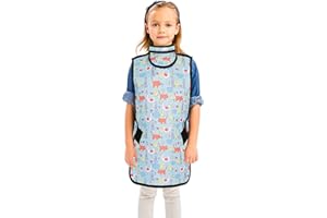 LVCHEN Child Lead Apron with Thyroid Sheild Collar - Lightweight Xray Apron Lead Apron for X-Rays 0.5mmPb Lead Equivalency Protection