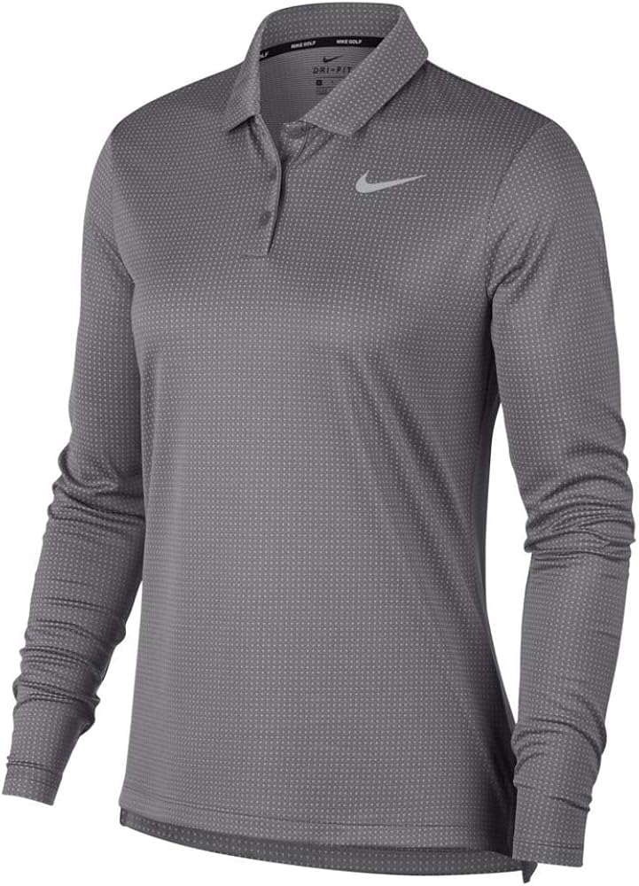 nike women's long sleeve polo shirts