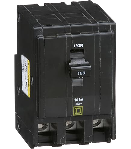 Square D - SQDQO315 SQD QO315 CB 3P 240V 15A, Black - Amazon.com