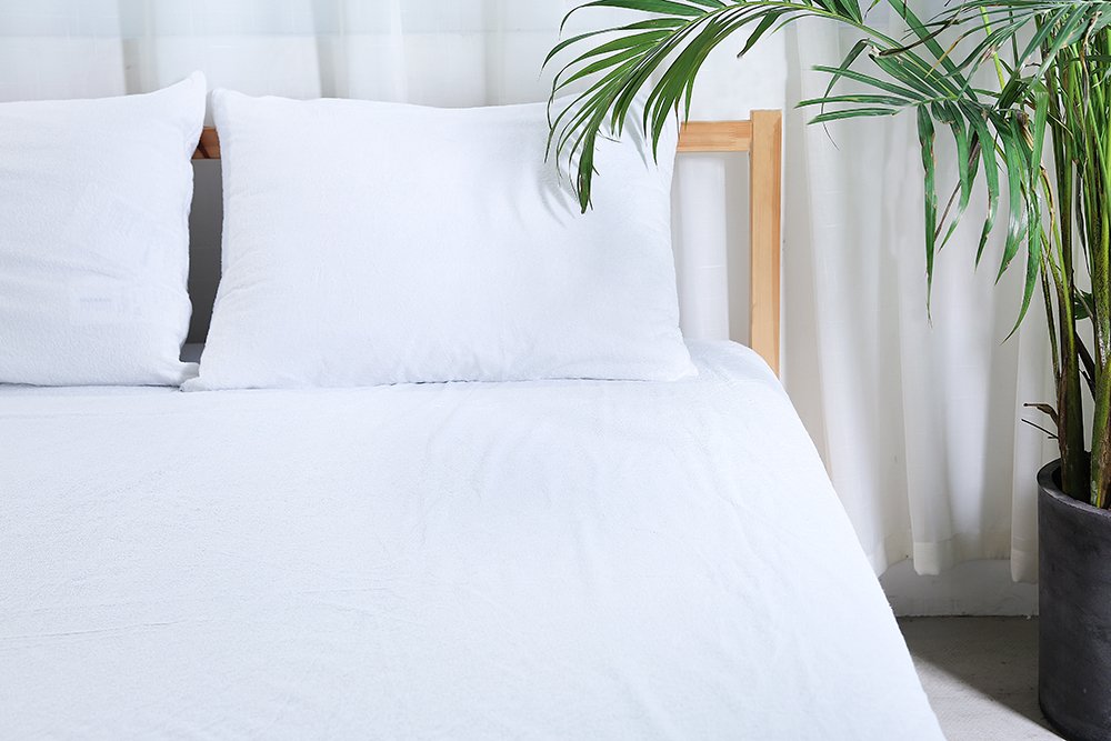 FANCY-FIX Premium Matratzenschoner 90x200cm – Matratzenauflage | 100% Hypoallergen, Wasserdicht und Atmungsaktiv | Oberfläche aus Frottee Baumwolle | Waschmaschinenfest | 90cm x 200cm