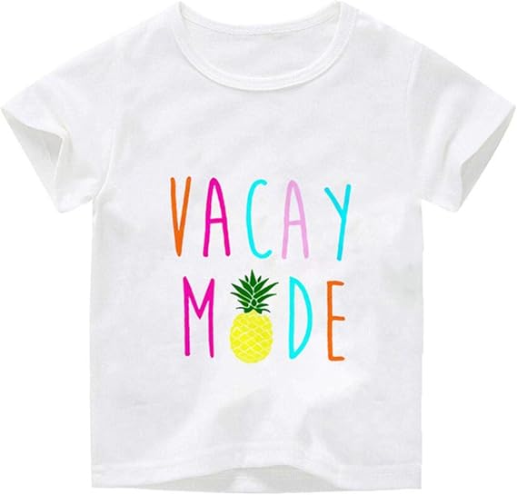 Amazon パイナップルフルーツtシャツ子供用プリントtシャツ面白い夏の子供トップティーシャツストリートウェアトップス子供服 Tシャツ カットソー 通販