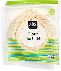 365 by Whole Foods Market Flour Tortillas, 10.7 OZ