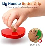 SYHLN Wooden Shape Sorter Peg Puzzle for 1 2 3 Year Olds Toddlers view 4