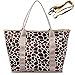 Mummy Baby Diaper Bag Crossbody Weekender Tote Fashion Leopard Print Large Capacity
