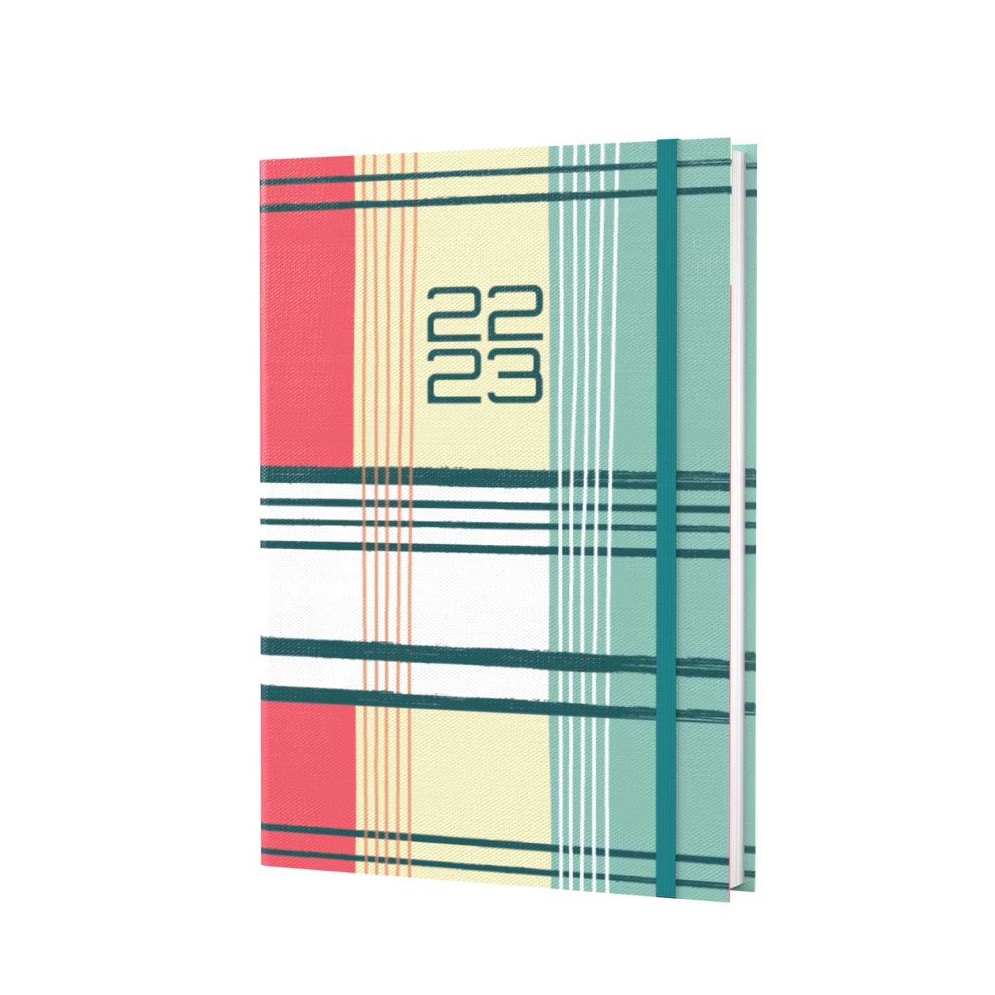 Collins Amara A5 Week To View Mid Year Academic 2022-23 Diary - (AM153M.52-2223) - Student Journal Planner with diary, notes and timetables, Green, A5 (210 x 148)
