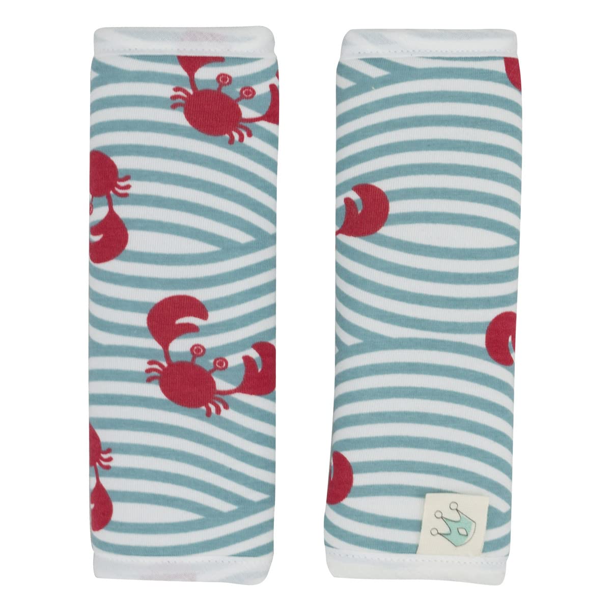 JYOKO Kids Padded Harness Protector for Stroller Carseat (Crabby, 17 x 18)