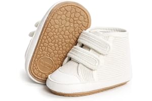 HsdsBebe Baby Boys Girls Pu Leather Hard Bottom Walking Sneakers Toddler Rubber Sole First Walkers Infant Cartoon Slippers Crib Shoes