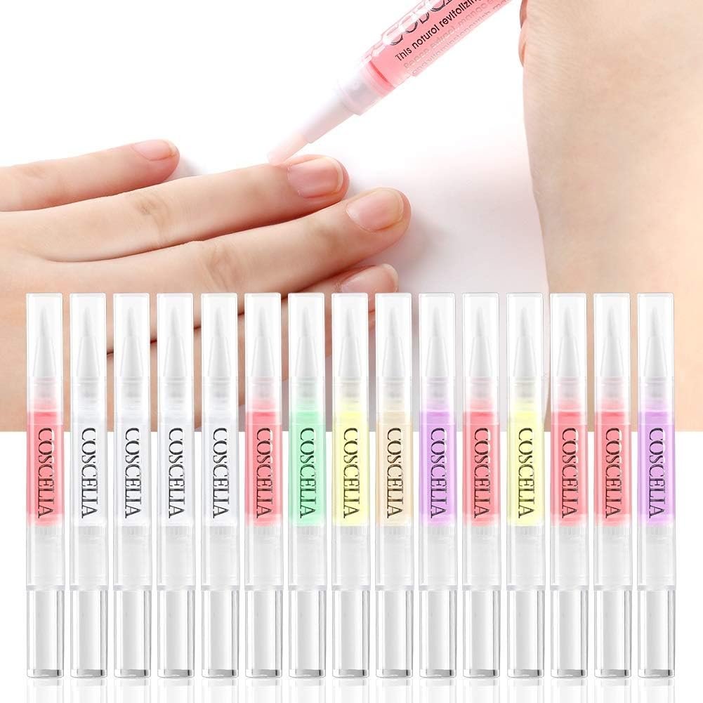 Nail Oil Pen Brush Nail Care Treatment 15 pcs Nail Art Cuticle Oil Pens