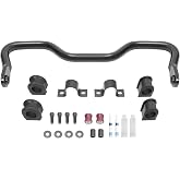 KUAFU Sway Bar Kit Compatible with 2008-2018 Dodge/Mercedes-Benz Sprinter | Rear; Compatible with 2008-2018 Dodge/Mercedes-Benz Sprinter 3500 2WD / 4WD Dually; Steel Powder Coated Black