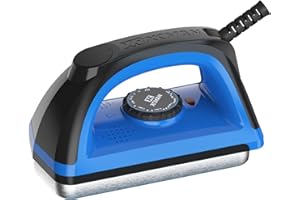 XCMAN Ski Snowboard Waxing Iron 120V 800W with Dimpled Base Plate and Good Thermosta High Temperature Control Accuracy