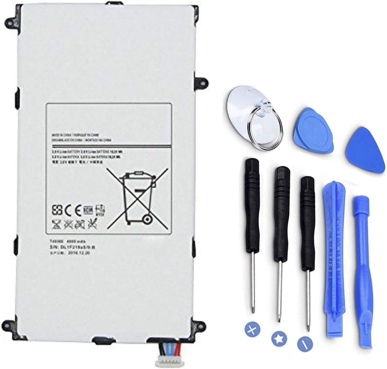 T4800E T4800K T4800C Tablet Battery Replacement for Samsung Galaxy Tab Pro 8.4" SM-T325(3G