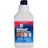 Blue Bear Safenol Paint Stripper Gel, Removes Urethane &amp; Varnish 1 Qt | Fast-Acting Gel Formula Removes Multiple layers Paint, Varnish &amp; Urethane on Wood, Metal &amp; Concrete; Low-Odor, Biodegradable
