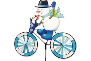 PREMIER KITES Bike Spinner - Snowman