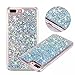 iPhone 6s Plus case,iPhone 6 Plus case, liujie Liquid, Cool Quicksand Moving Stars Bling Glitter Floating Dynamic Flowing Case Liquid Cover for iPhone 6 Plus 5.5 inch (ZS Light Blue)