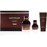 TUMI CONTINUUM [12:00 GMT] - Bold Cologne for Men with Smoky Fragrance - 3.4 oz & 1.0 oz Eau de Parfum, 6.7 oz Body Wash