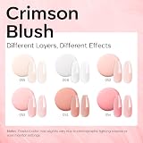 Modelones 8-in-1 Builder Nail Gel 6 Colors Pink Clear 7ml each view 5