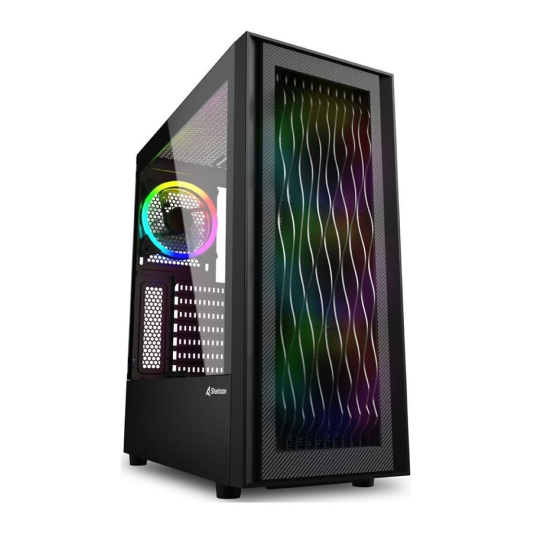 Sharkoon RGB Wave, ATX Gaming PC Gehäuse