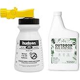 CEDARCIDE Outdoor Bug Control Concentrate | Kills & Repels Mosquitoes, Ticks, Fleas, Mites & More with Natural Essential Oils | Family & Pet-Safe | PCO Choice | Quart with Sprayer Included