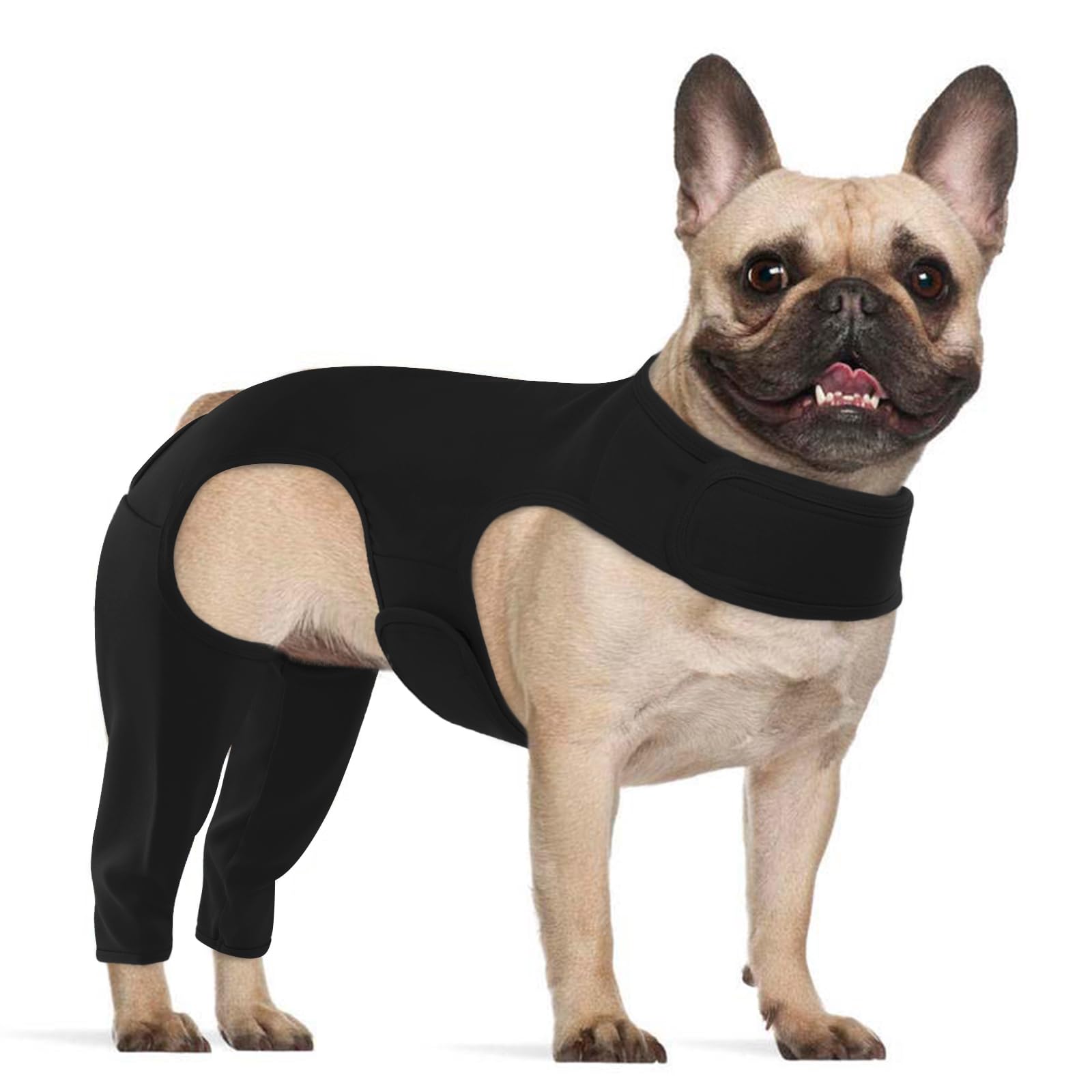 Hjyokuso Recovery Suit For Dogs - Leg Surgery Recovery Suit, Lick Sleeve To Prevent Licking, Bite & Infection - S — image 1