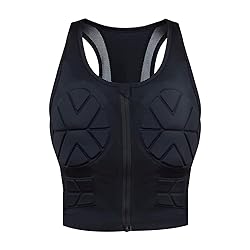 Zena Z1 Impact Vest for Women, Front Zip Padded