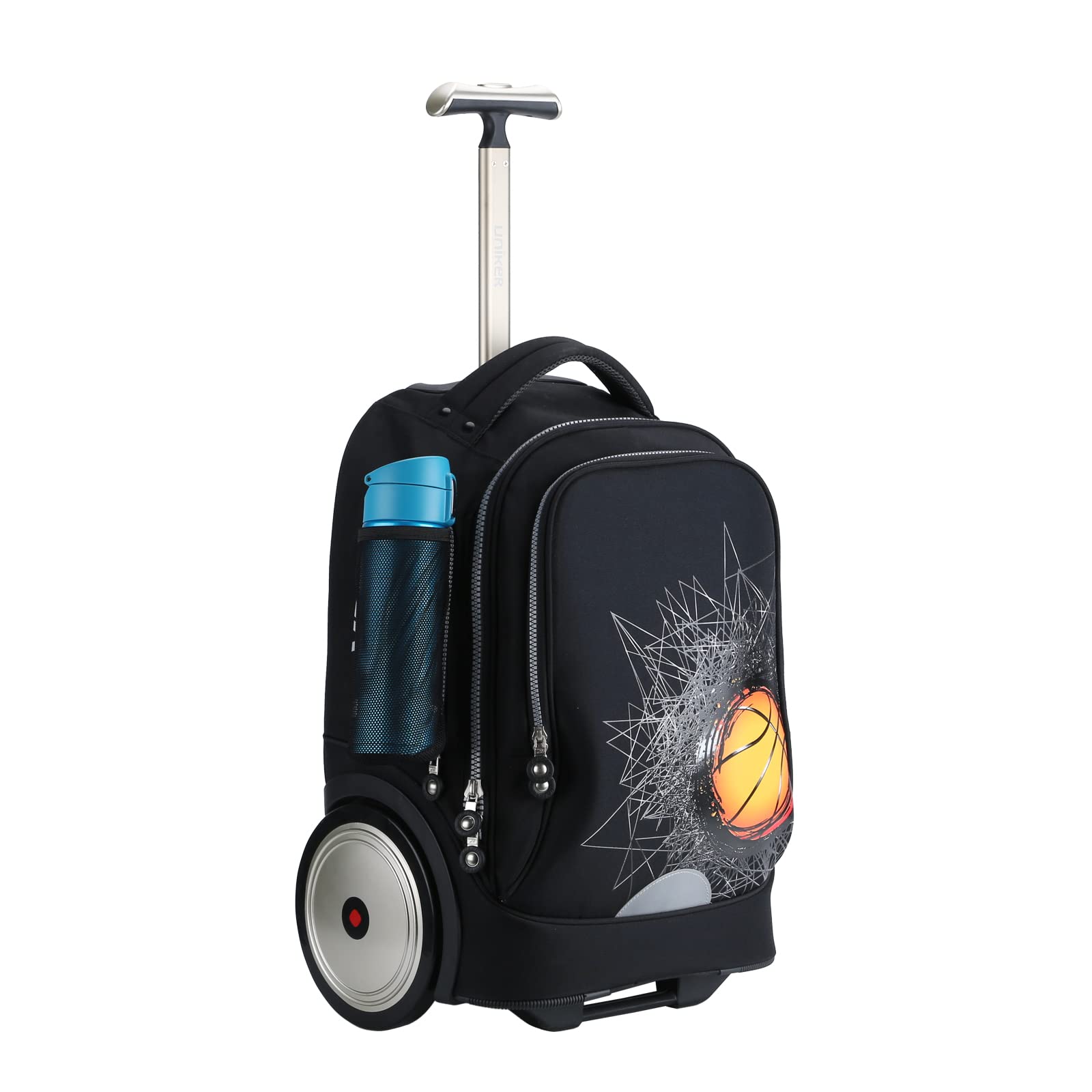 19 Inch Rooler UNIKER Rolling Laptop Bag for 14 Inch Laptop,19 Inch Roller Bookbag for ...