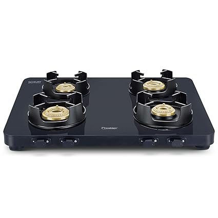 Prestige Edge Gas Table PEBS 04 - Black