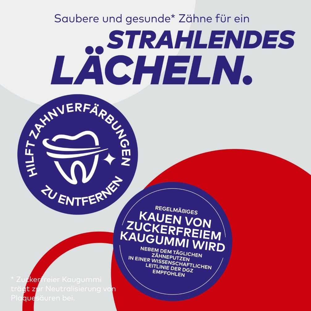 Extra Professional Kaugummi Zuckerfrei, White Bubblemint, 50 Dragees, Großpackung Chewing Gum, Xylitol Kaugummi ohne Zucke mit Minz Frische (50 Dragees) 3