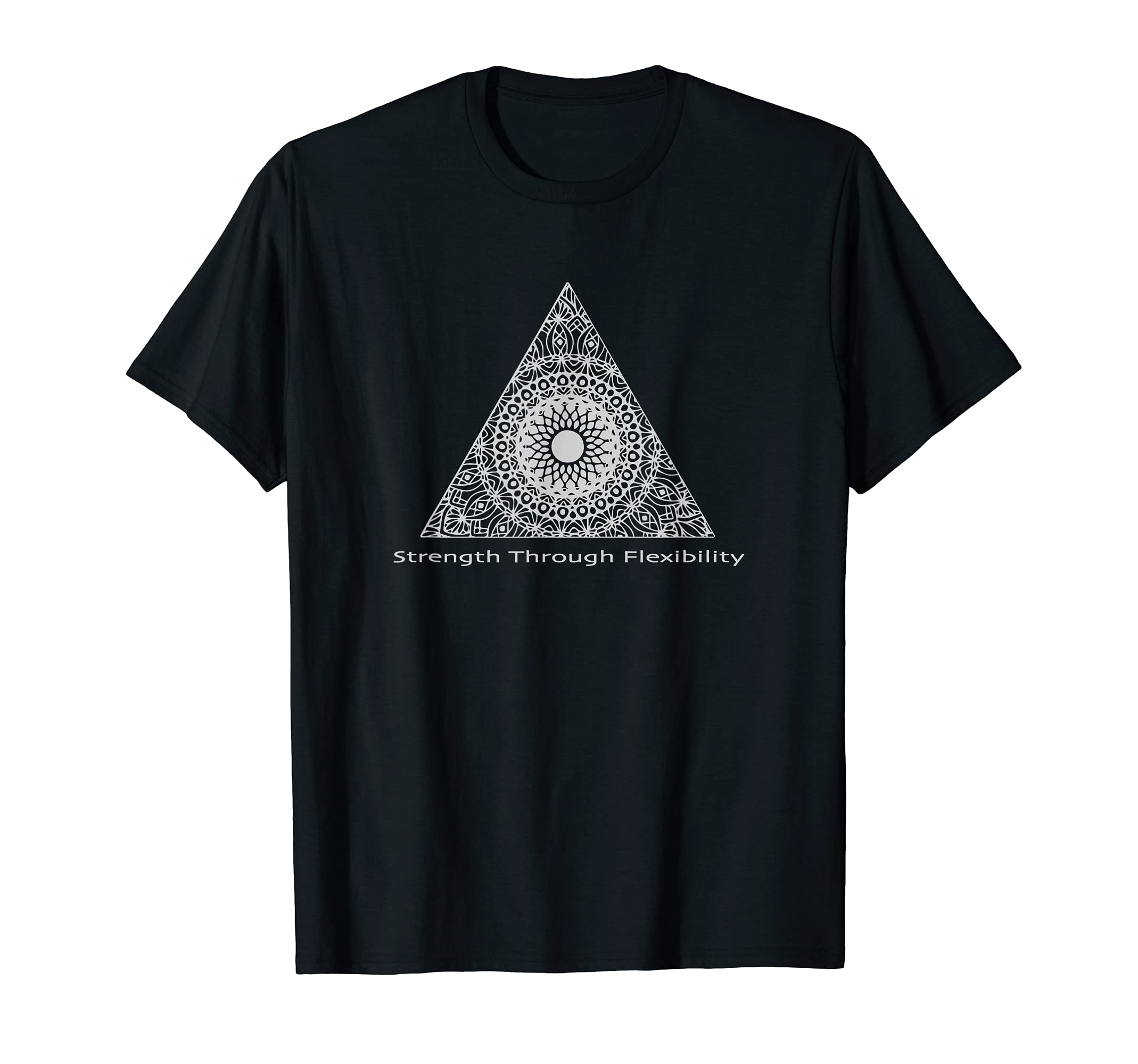 STF Yoga Mandala Meditation Spirit Nature Logo T-Shirt