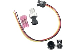 A/C Refrigerant Pressure Switch Sensor Pigtail 22678731 8971482280 Compatible with Enclave Lacrosse Regal Camaro Cobalt Color