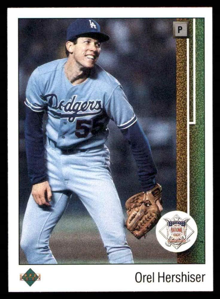 1989 Upper Deck 665 NLCS MVP Orel Hershiser Los Angeles
