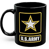 U.S. Army Coffee Mug (Black, 11oz)