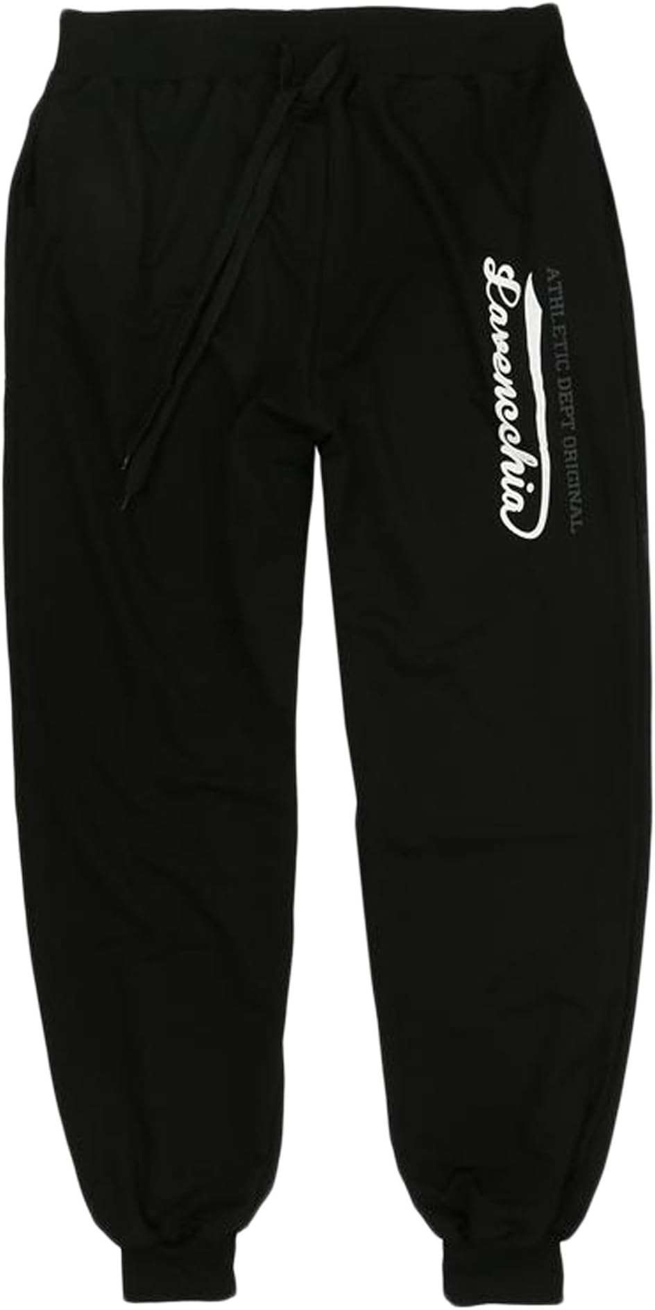 Men's Jogging Trousers Lave Cchia 90% Cotton in King Size in Black