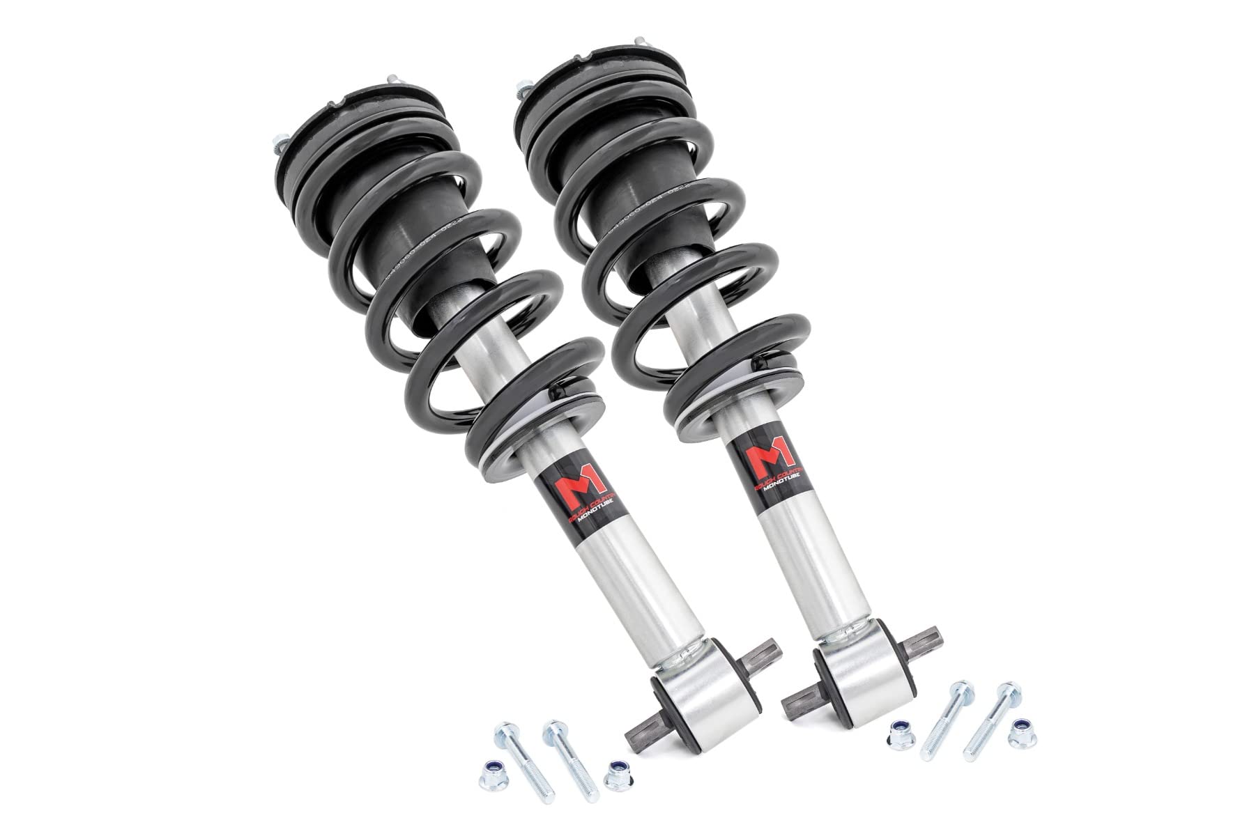 Photo 1 of *Rough Country M1 Loaded Struts for Chevy Silverado & GMC Sierra 1500 (2019-2025) w/3.5" Lift - Adjustable Ride Height, Enhanced Handling & Control, Set of 2