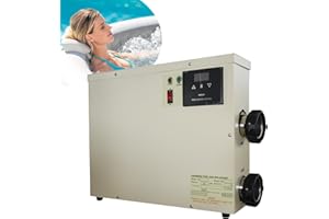 SINLJXDD Upgrade Pool Heater-11KW 220V Thermostat Electric Swimming Pool Heater,Digital Touch Display Energy Efficient Pool Water Heater for Spa Relaxation, Bathtubs and Above Ground in-Ground Pools-11KW 220V