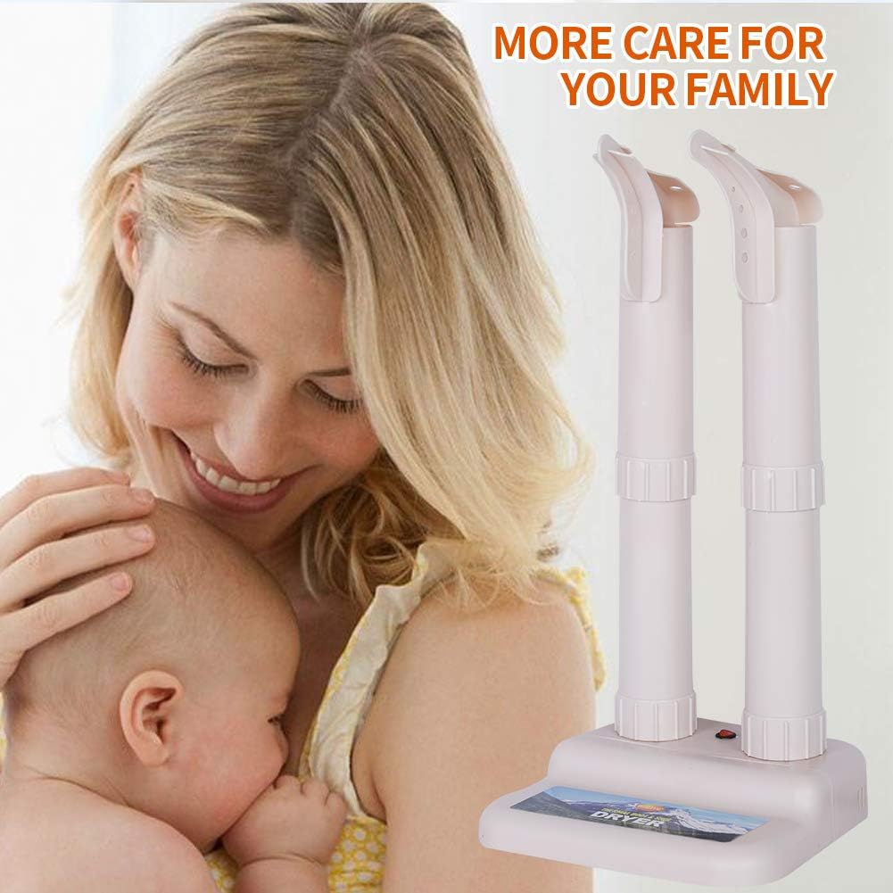 Boot Dryer&Warmer-Electric Shoe Dryer,With ON/OFF Button,Noiseless,Constant Temprature W/Heat Blower for shoes,Boots,Gloves,Socks,BEIGE: Shoes
