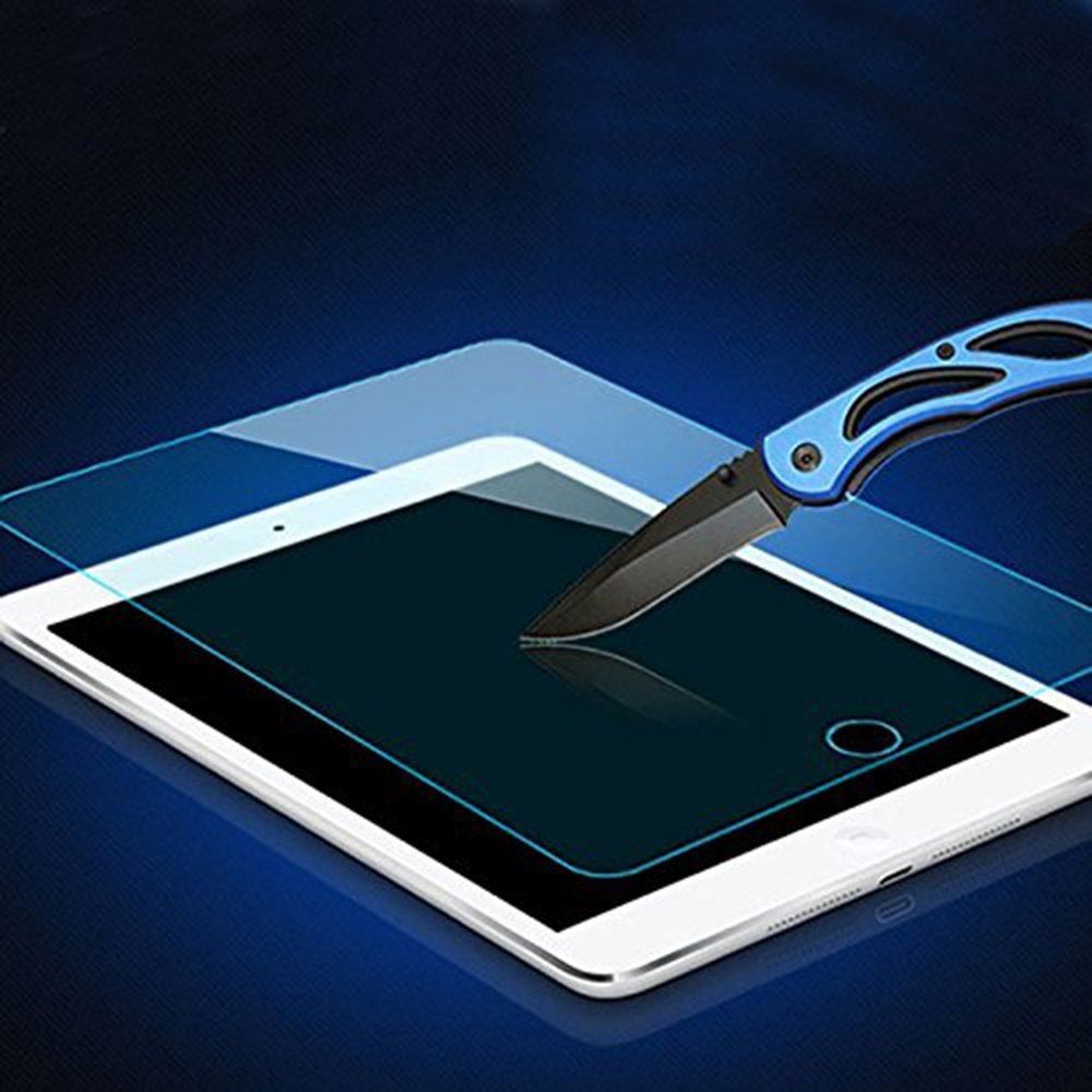 ipad Screen Protector Glass ixaer Toughened Glass Screen Film Protector 9H Rigidity and 0.30mm thickness for iPad2/3/4 ipad air Membrane Protective (Tempered Glass)