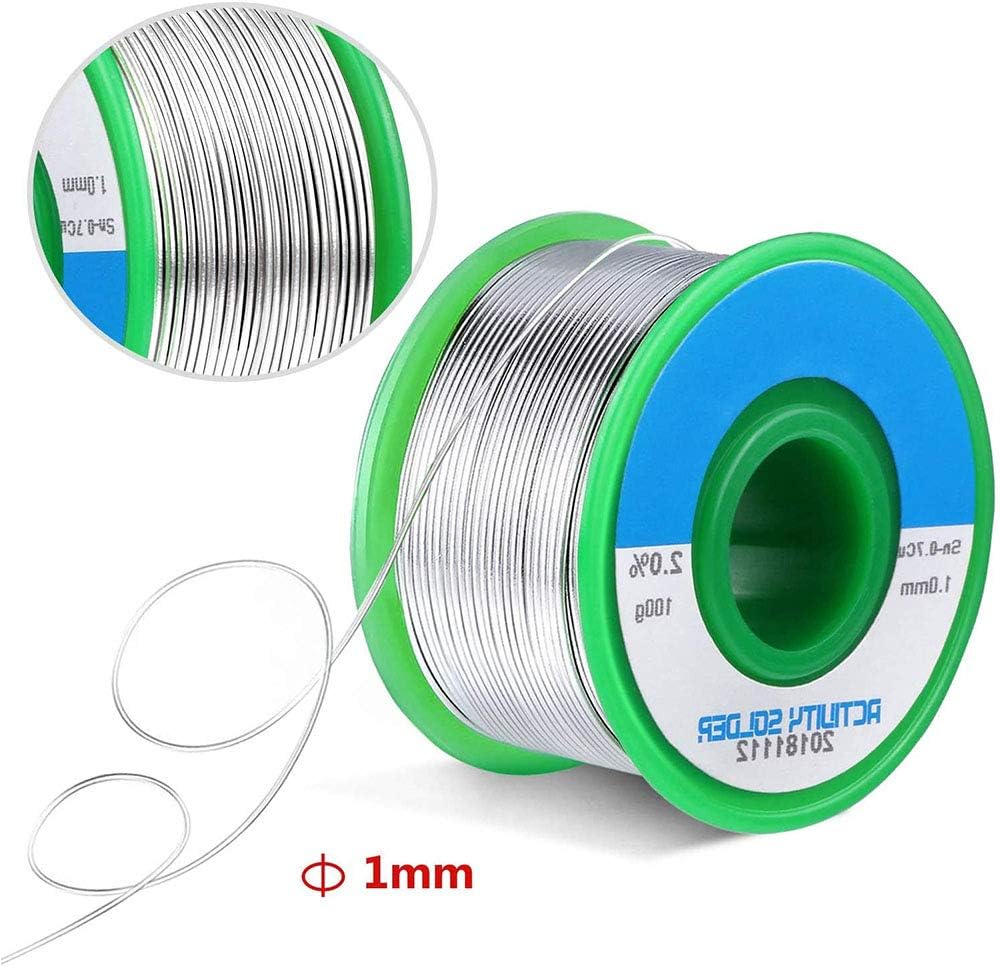 1 mm Lead Free Solder Wire, Soft Solder, Wire Solder Material, for Most