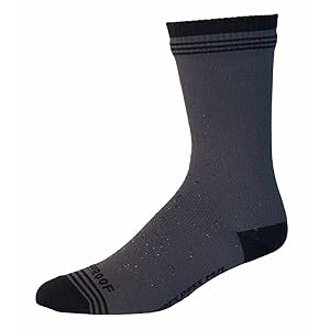 Showers Pass 100% Waterproof Breathable Cushioned Multisport Unisex Crosspoint Crew Wool Socks