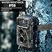 AUCEE Hunting Camera, 12MP 1080P Full HD Trail Camera Infrared Wildlife Camera with Night Vision up to 65FT, 2.4 inch LCD Screen and IP56 Waterproof Game Cam for Wildlife Monitoring