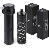 Greeshow Cartridge Kit, Pre-Filter Element and Internal Filter, Water Replacement for GS-2811, Easy to Replace, Black