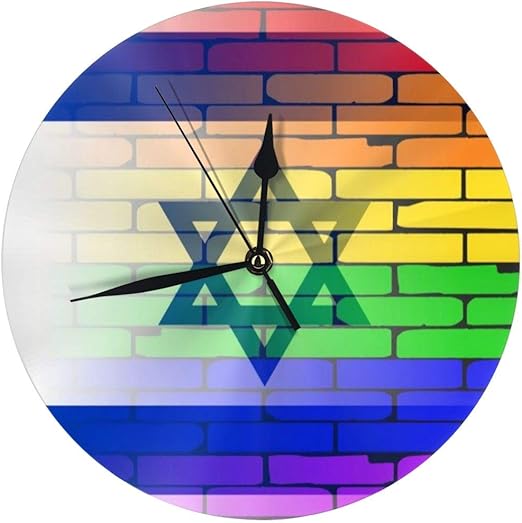 Bandera de Israel de arcoíris LGBT, Arte Gay, Lesbiana, decoración de