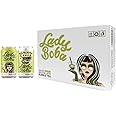 (Pack of 24) Lady Boba 24 Cans. Milk Bubble Tea with Boba Pearls in a Can (10.7oz/can) with Thank You Card. Choose One from Variety of Flavors: Classic, Brown Sugar, Taro, Matcha Latte. Ready To Drink Beverage. (Matcha)
