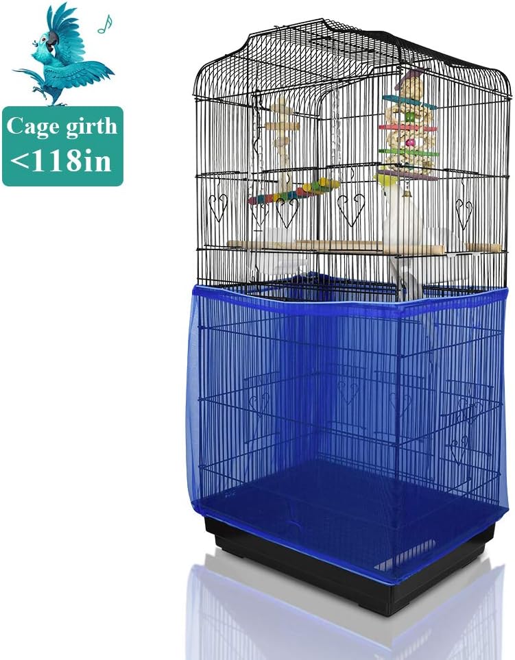 ASOCEA Extra Large Bird Cage Seed Catcher Seeds Guard