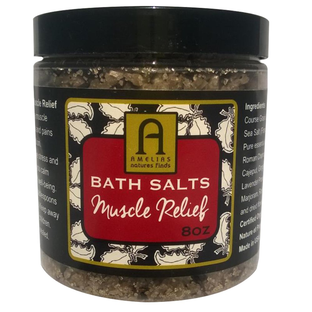 Bath Salts SLEEP WELL Organic FRENCH Sea Salt. Lavender