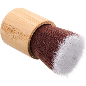 Abaodam Jewelry Cleaner Brush for Watches and Earrings with Handle and Fiber Bristles Versatile Use for Jewelry Store Counter