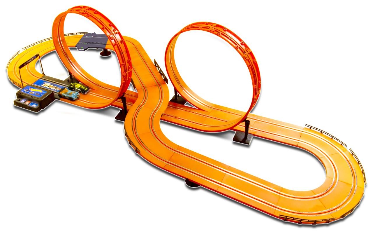 hot wheels slot car track set 632cm