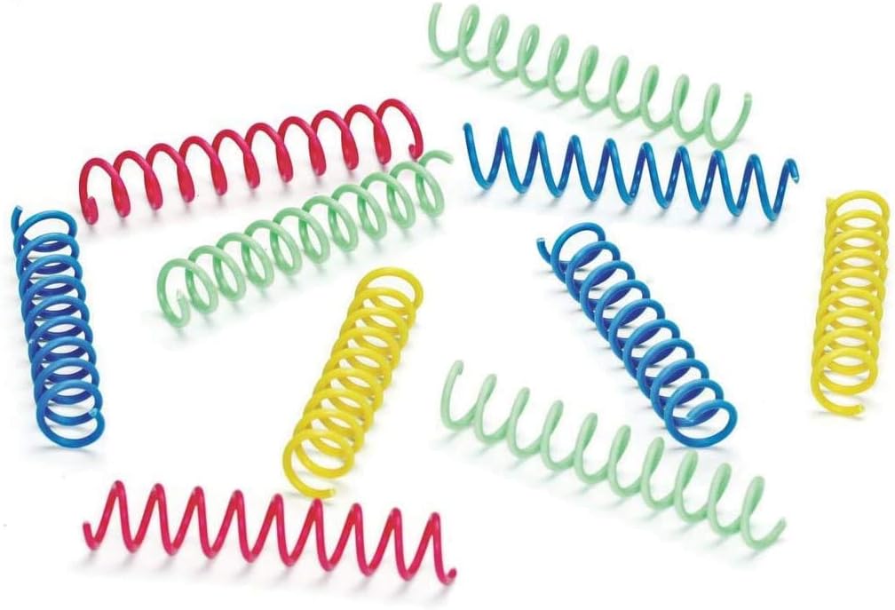 Ethical Thin Colorful Springs Cat Toy, 10-Pack : Pet Toys : Pet Supplies