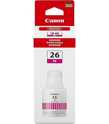 Amazon.com: Canon GI-26 Genuine Pigment Yellow Ink Bottle