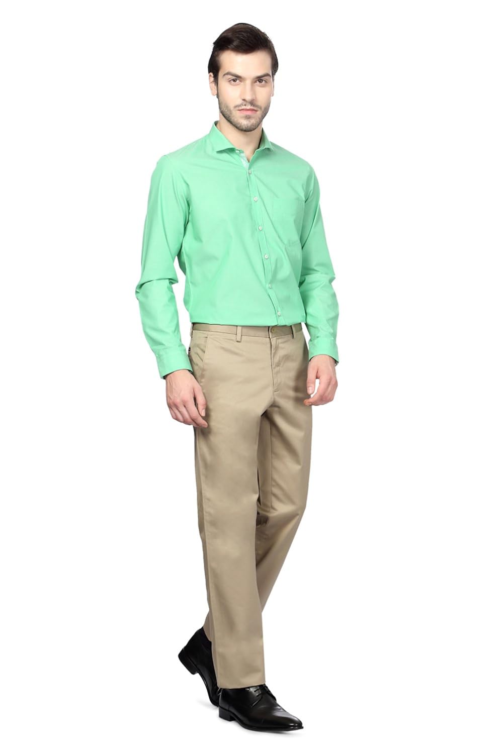 van heusen men's relaxed fit formal trousers